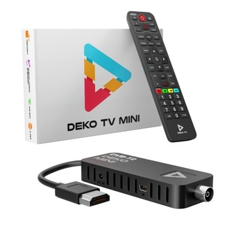 Декодер DVBT2 dekotv мини наземного ТВ тюнер DVB-T2 HEVC H. 265 DEKO