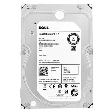 Dell ST2000NM0033 2TB 128MB Cache 7200rpm Sata III 3.5 " Zoll 055FX5