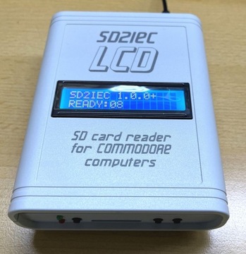 Sd2iec LCD SD кард-ридер Commodore C64 128 VIC20