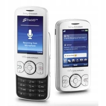 Sony Ericsson Spiro W100i Contrast Black GSM Slide