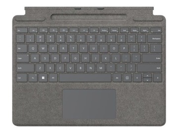 MS Surface Pro8 Typecover Platinum Silver English