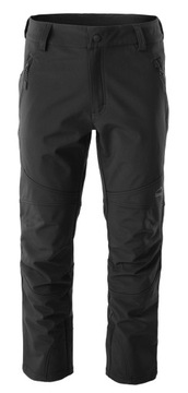 ELBRUS LELAND ТРЕККИНГОВЫЕ БРЮКИ МУЖСКИЕ ЧЕРНЫЕ ПОХОДНЫЕ SOFTSHELL XL