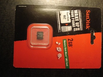 micro Memory Stick M2 2 ГБ для PSP