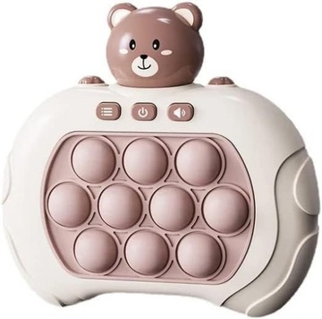 POPIT ЭЛЕКТРИЧЕСКАЯ АРКАДНАЯ АНТИСТРЕССОВАЯ ИГРА PUSH BUBBLE SENSORIC TEDDY BEAR