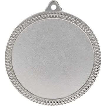 Серебряная медаль на эмблеме 50 мм с металлической основой