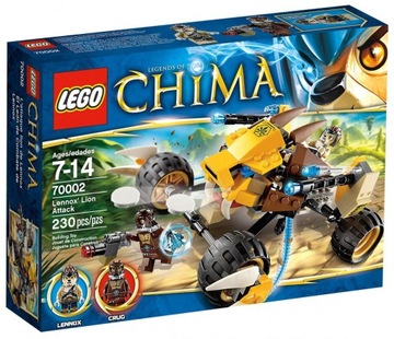 Lego 70002 Legends of Chima-левова атака Леннокса