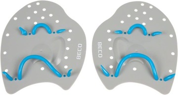 Весла плавальні весла beco handpaddles сірий силове тренування r. L