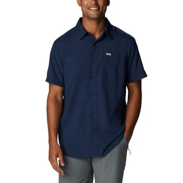 Чоловіча сорочка Columbia Silver Ridge Utility Lite collegiate navy L