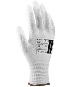 Антистатичні робочі рукавички ESD EPA Touch r. 7