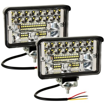 Галогенная светодиодная рабочая лампа 108w 12V 24V 36led E9