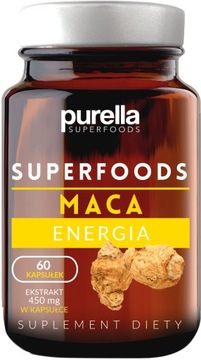 PURELLA пищевая добавка суперпродукты Maca 33g 60kaps
