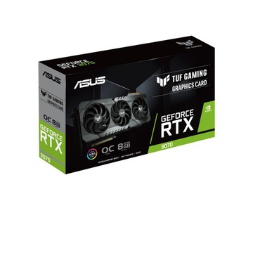 Видеокарта ASUS RTX 3070 TUF OC 8GB GAMING новая паста