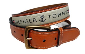 TOMMY HILFIGER РЕМЕНЬ 11TL02X032 TAN / ХАКИ / 38