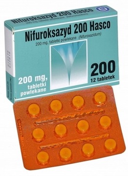 Хаско Нифуроксазид 200 мг диарея 12 таблеток