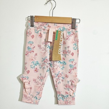 Спортивные штаны с цветочным принтом и оборками COCCODRILLO R. 74 (6-9)