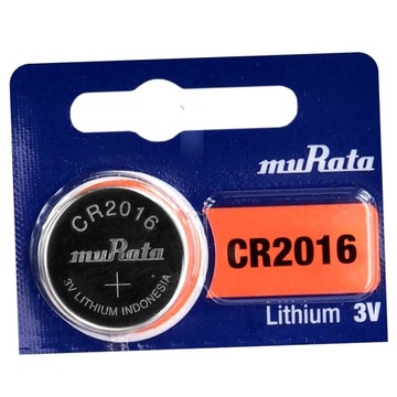 Акумулятор для годинників, іграшок CR2016 Murata 3V