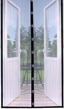 Москітна сітка Сітка для патіо двері 140cm Wide