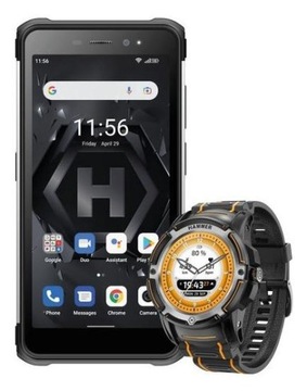 myPhone Hammer Iron 4 Silver + Hammer Watch Plus