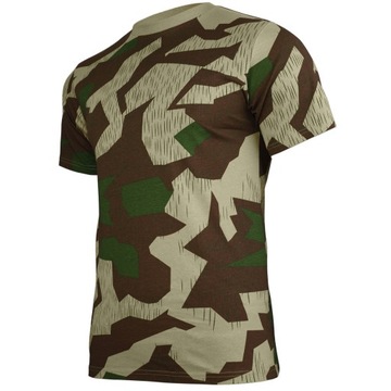 Чоловіча Військова футболка Mil-Tec, футболка під форму, бавовна, Splinter XXL