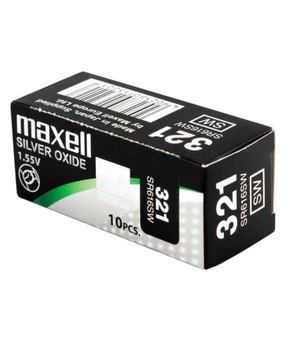 MAXELL серебряный аккумулятор 321 SR616SW 1,55 В 10 шт. b
