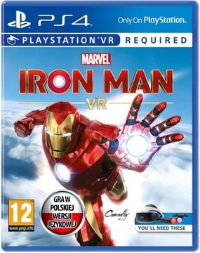 Игра PS4 VR MARVEL IRON MAN VR IronMan-Dubbing RU