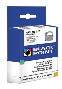 Чорна фарбувальна стрічка OKI ML: 180 280 321 3320 192