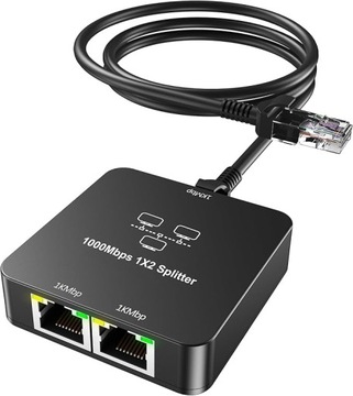 Uhddadi Ethernet Splitter 1 до 2 розетки
