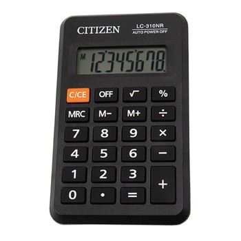 Кишеньковий калькулятор маленький громадянин LC-310NR
