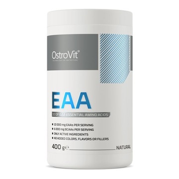 Ostrovit EAA 400 г незаменимые аминокислоты экзогенная регенерация чистый BCAA