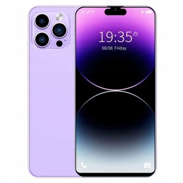 Pro Max смартфон Android, фиолетовый