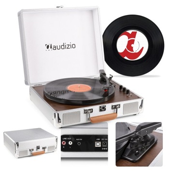 Програвач у випадку AUDIZIO PRO USB перетворення + вініл