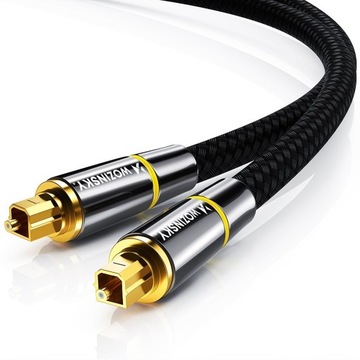 Оптичний кабель TOSLINK SPDIF T-T 2M аудіо оптичний кабель