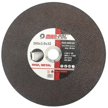 Металлический стальной режущий диск 300X32MM INOX 300mm