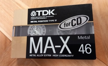 TDK Ма-х 46 кассета