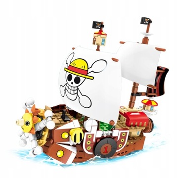 432pcs One Pieces Boats Thousand Sunny Pirate