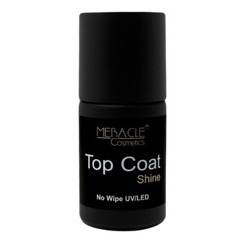 Top Coat SHINE No Wipe 10ML MERACLE Cosmetics