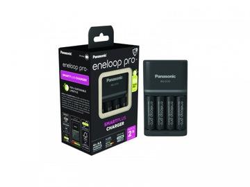 Зарядний пристрій Eneloop Smart and Quick Bqcc55 + 4AA Pro