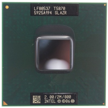 Процесор Intel Core 2 Duo T5870 2.0 Slazr Socket P
