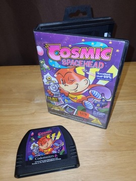 COSMIC SPACEHEAD-SEGA MEGA DRIVE