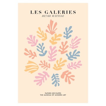 Плакат 21x30 Henri Matisse Pastele03