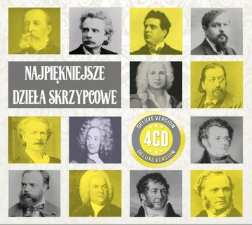 Найкрасивіші скрипкові твори 4CD De Luxe