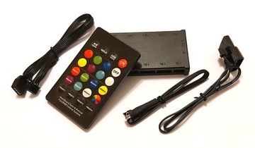 Контроллер вентилятора RGB + пульт дистанционного управления вентилятором RGB