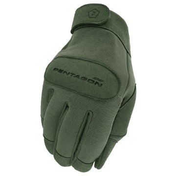 Тактические перчатки Pentagon Duty Mechanic оливковые перчатки M