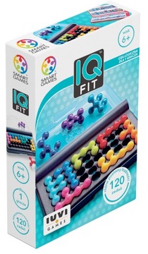 SMART GAMES IQ FIT IUVI GAMES игра-головоломка 120 квестов польская версия