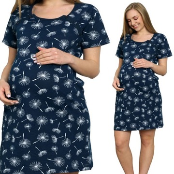 Ночная рубашка для беременных на пуговицах