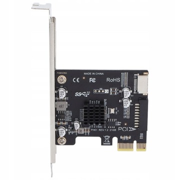 PCIE до USB 3.1 адаптер компактна карта