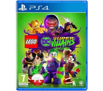 Lego DC супер злодеи PS4 PS5 Ru действие 2 игрока польский дубляж