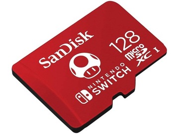 Карта памяти SanDisk Nitendo Switch 128GB U3 SDXC