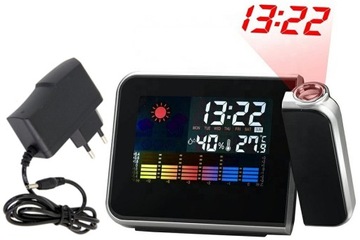 Метеостанция часы проектор будильник + адаптер питания