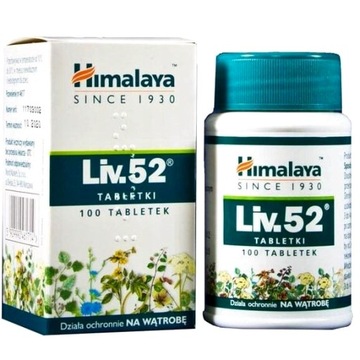 HIMALAYA LIV 52 защитный препарат для печени 100 табл.